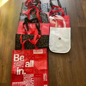 Lululemon clothing bags